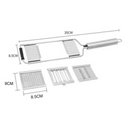 Cortador de Verduras Inoxidable 4 en 1