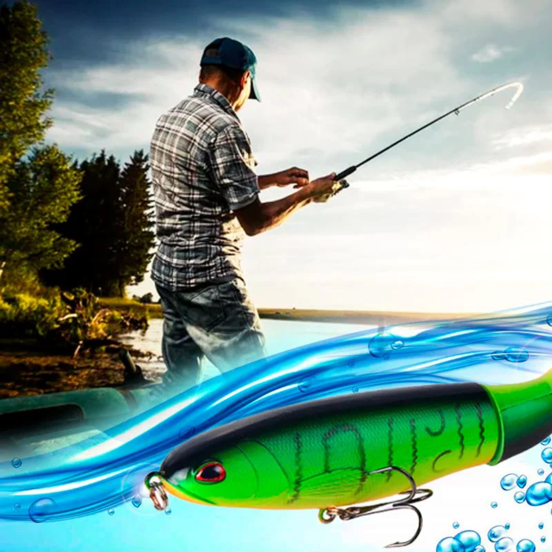 Kit de Señuelos Artificiales Giratorios para Pesca - Comprá 6 Llevá 8