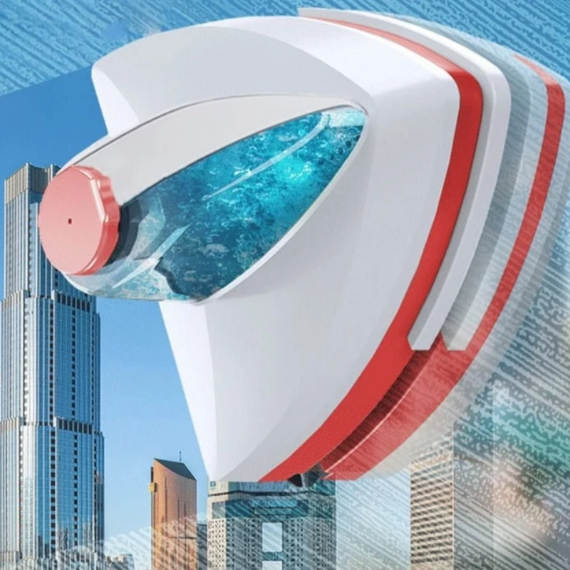 Limpiador de Vidrios Magnético de Doble Cara - Glass Master™