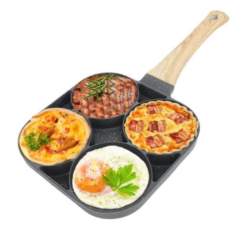 Sartén Antiadherente Multifuncional 4 en 1