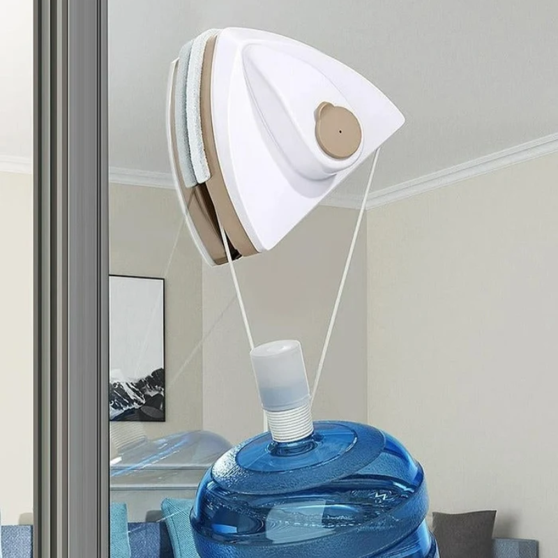 Limpiador de Vidrios Magnético de Doble Cara - Glass Master™