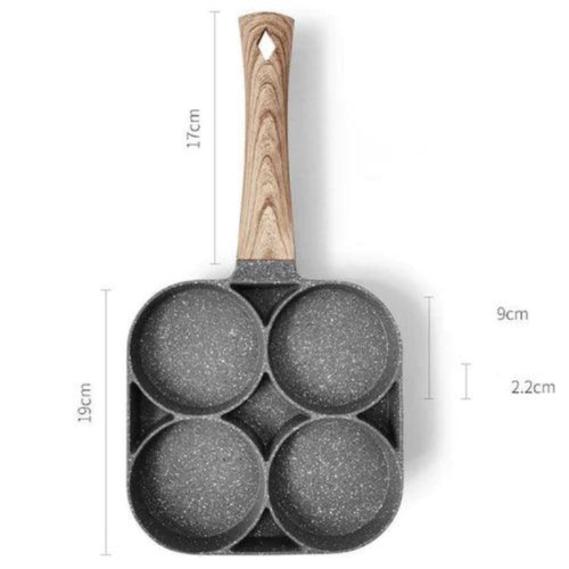 Sartén Antiadherente Multifuncional 4 en 1