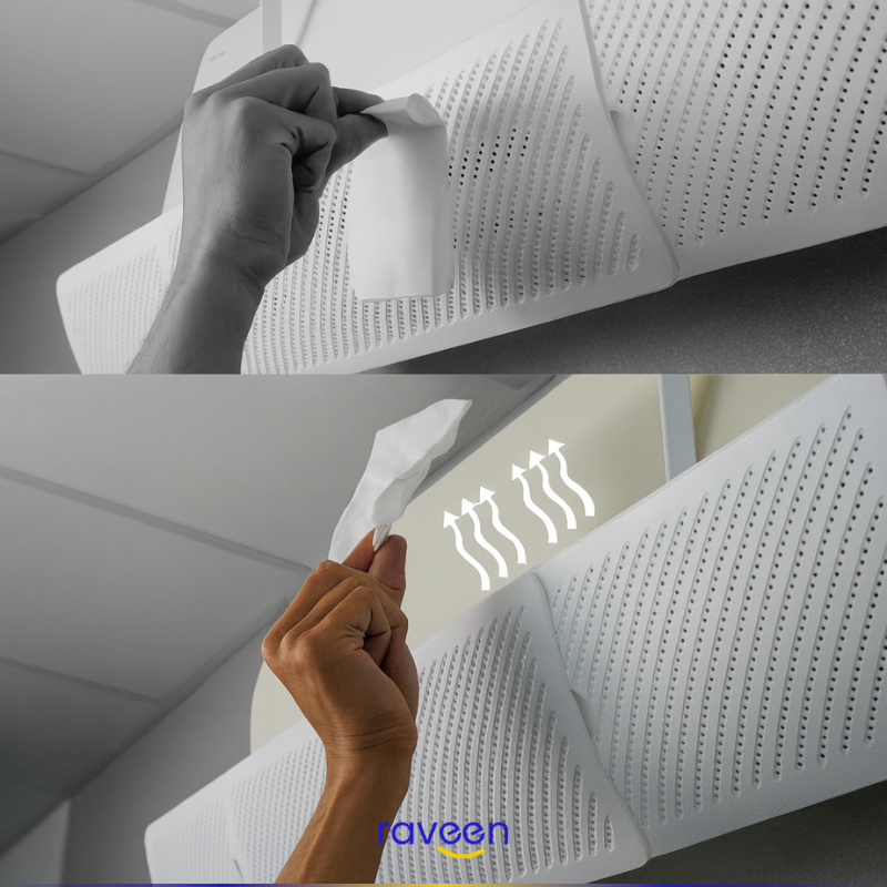 Deflector de Aire Acondicionado Ajustable - WindFree®