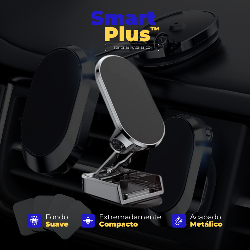 Soporte Magnético para Celular de Auto - SmartPlus™
