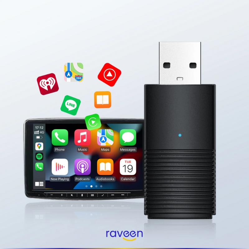 Adaptador Inalámbrico CarPlay/Android Auto para Estéreo - SmartDrive™