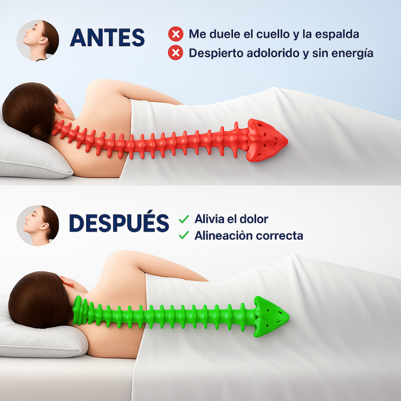 OrthoDream™ – Almohada Ergonómica Ortopédica (Pagá 1 Llevate 2)