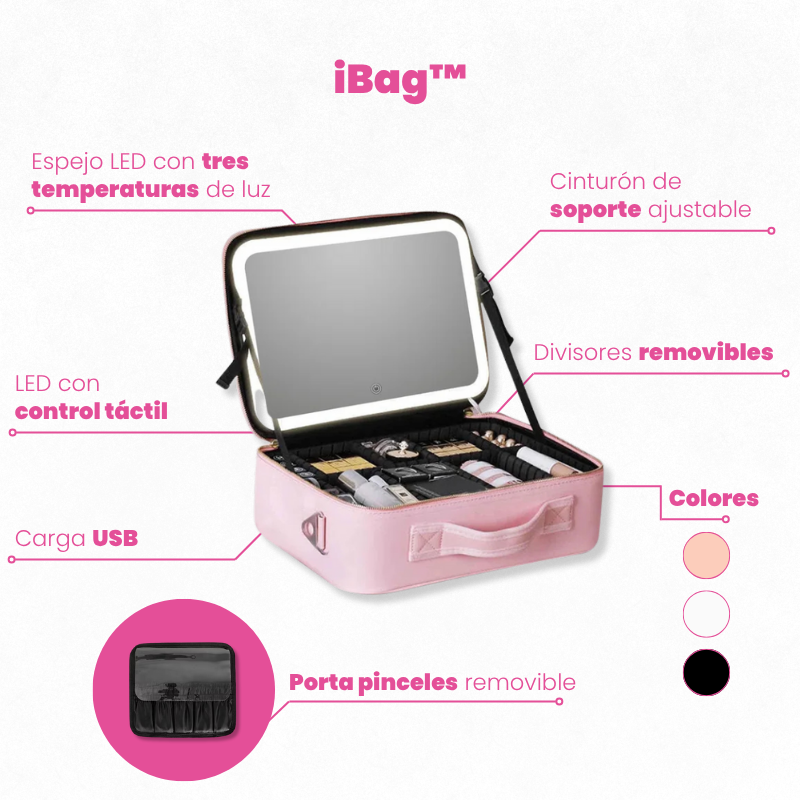 iBag™ + Regalo: Porta Pinceles Removible