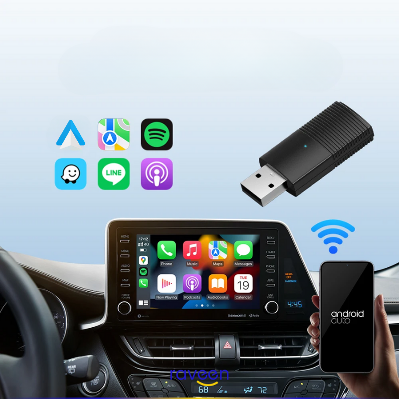 Adaptador Inalámbrico CarPlay/Android Auto para Estéreo - SmartDrive™