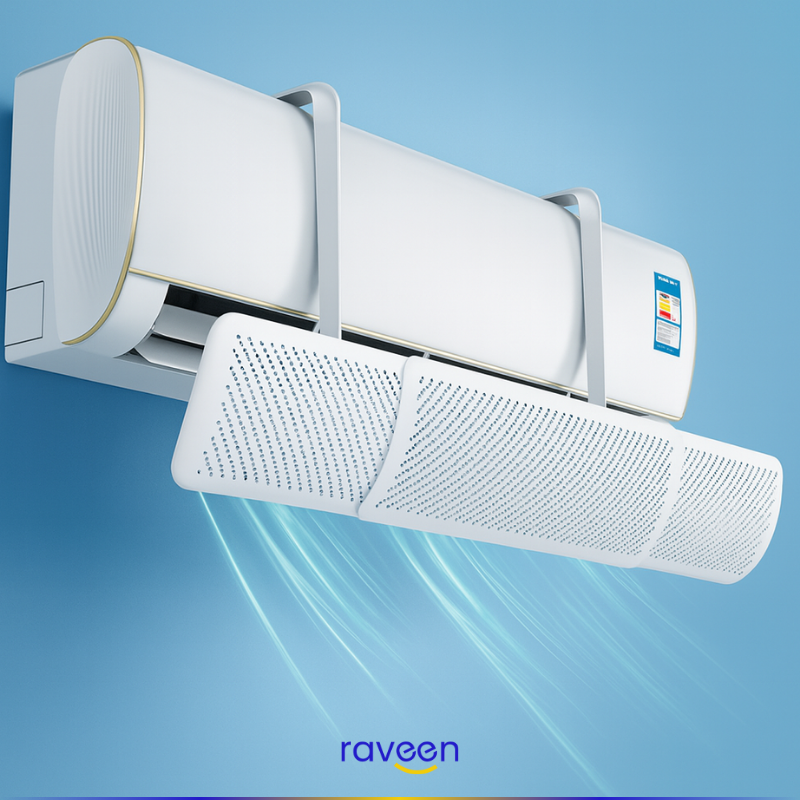 Deflector de Aire Acondicionado Ajustable - WindFree®