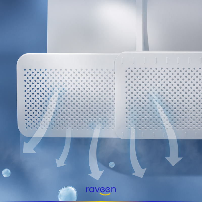 Deflector de Aire Acondicionado Ajustable - WindFree®